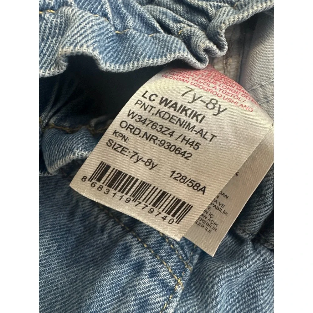 Vintage Disney Mickey & Friends Kids Jeans Girls Size 7-8y Minnie Daisy Duck